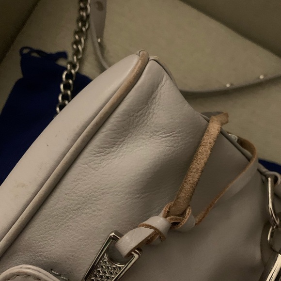 Rebecca Minkoff Grey Mini MAC crossbody bag - Picture 8 of 11
